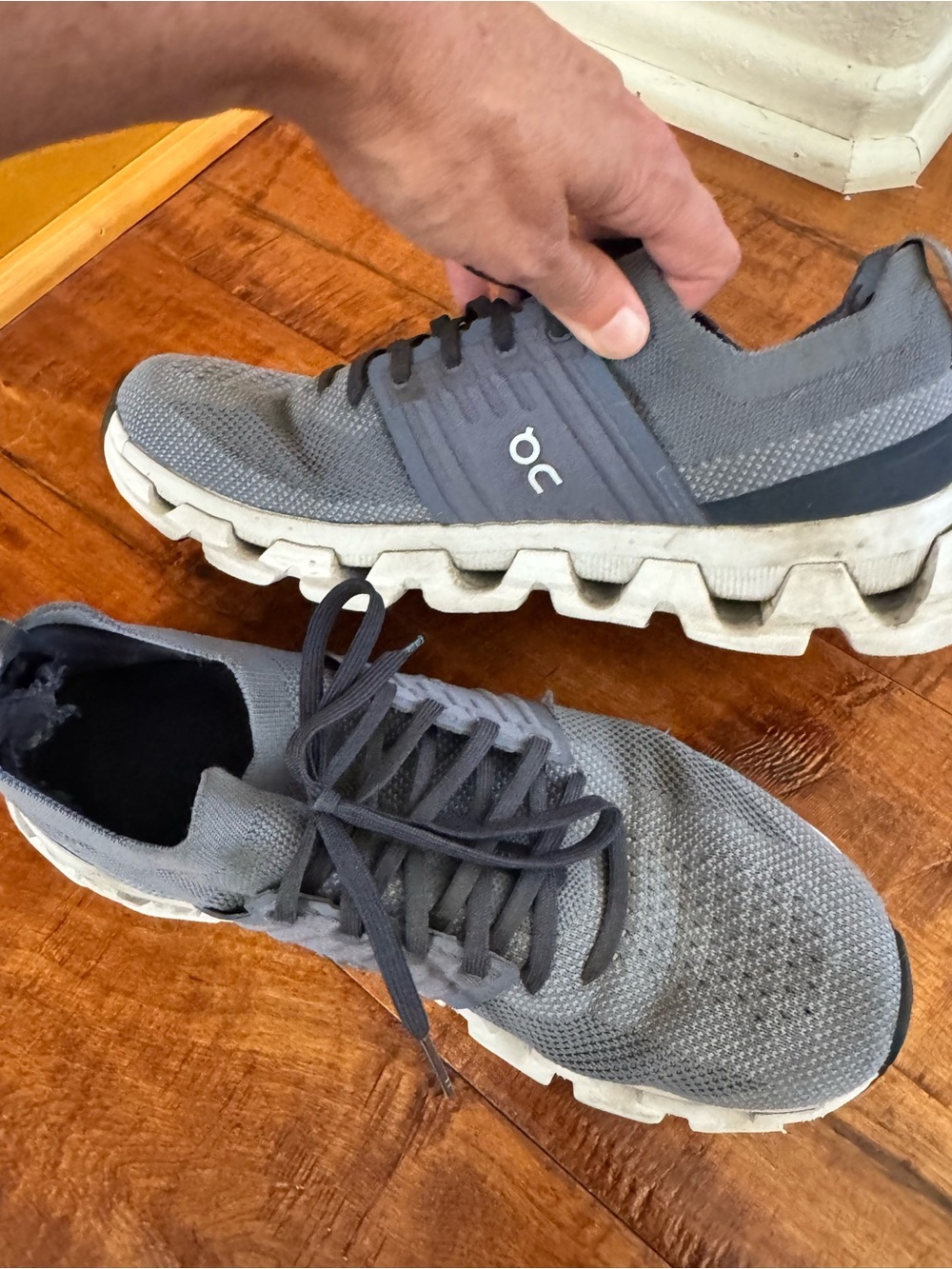 On Cloud Women's Running Shoes in Metal - Picture 6 of 10
